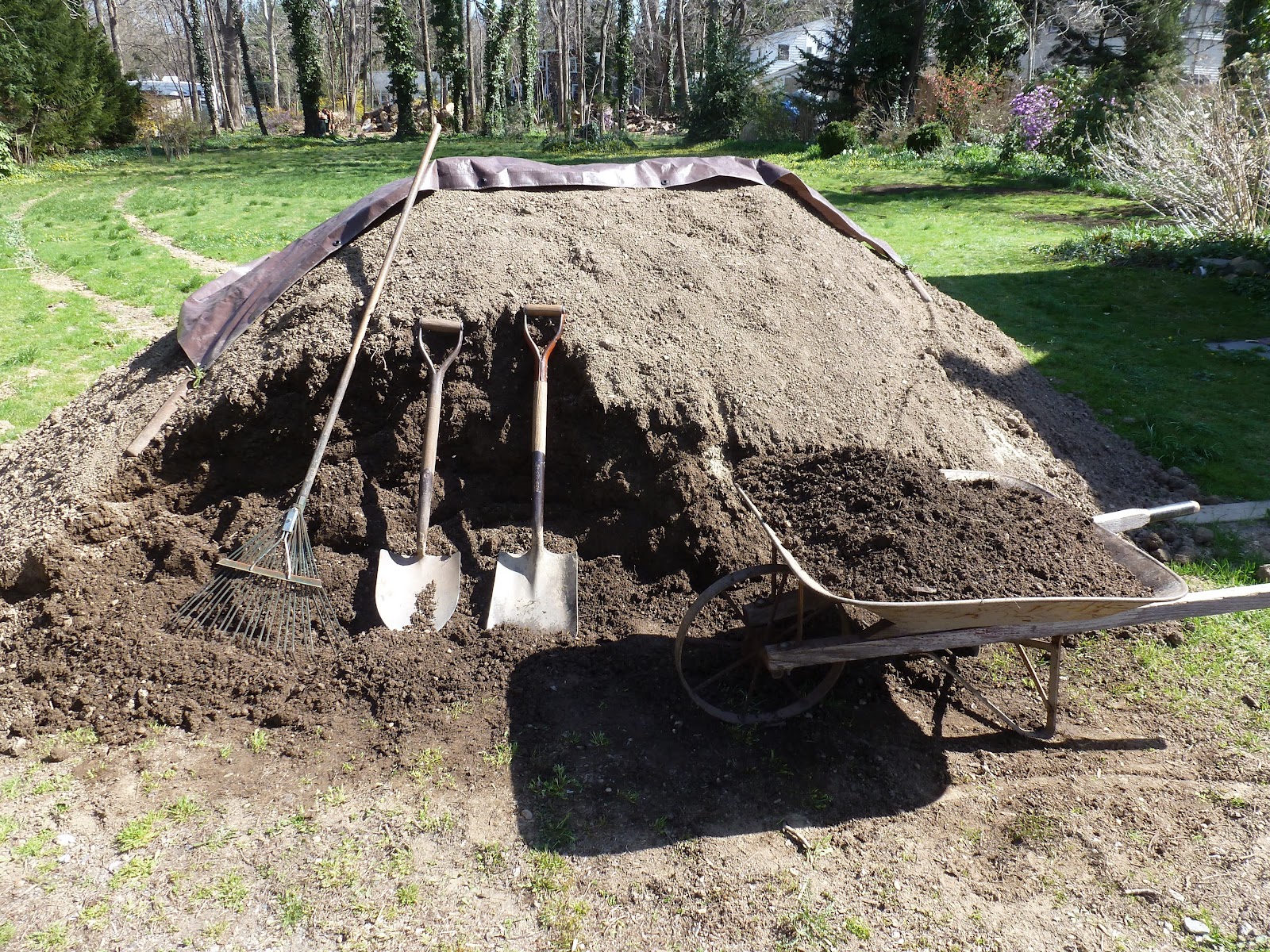 Jarvis House How Much Topsoil is in Ten Yards?