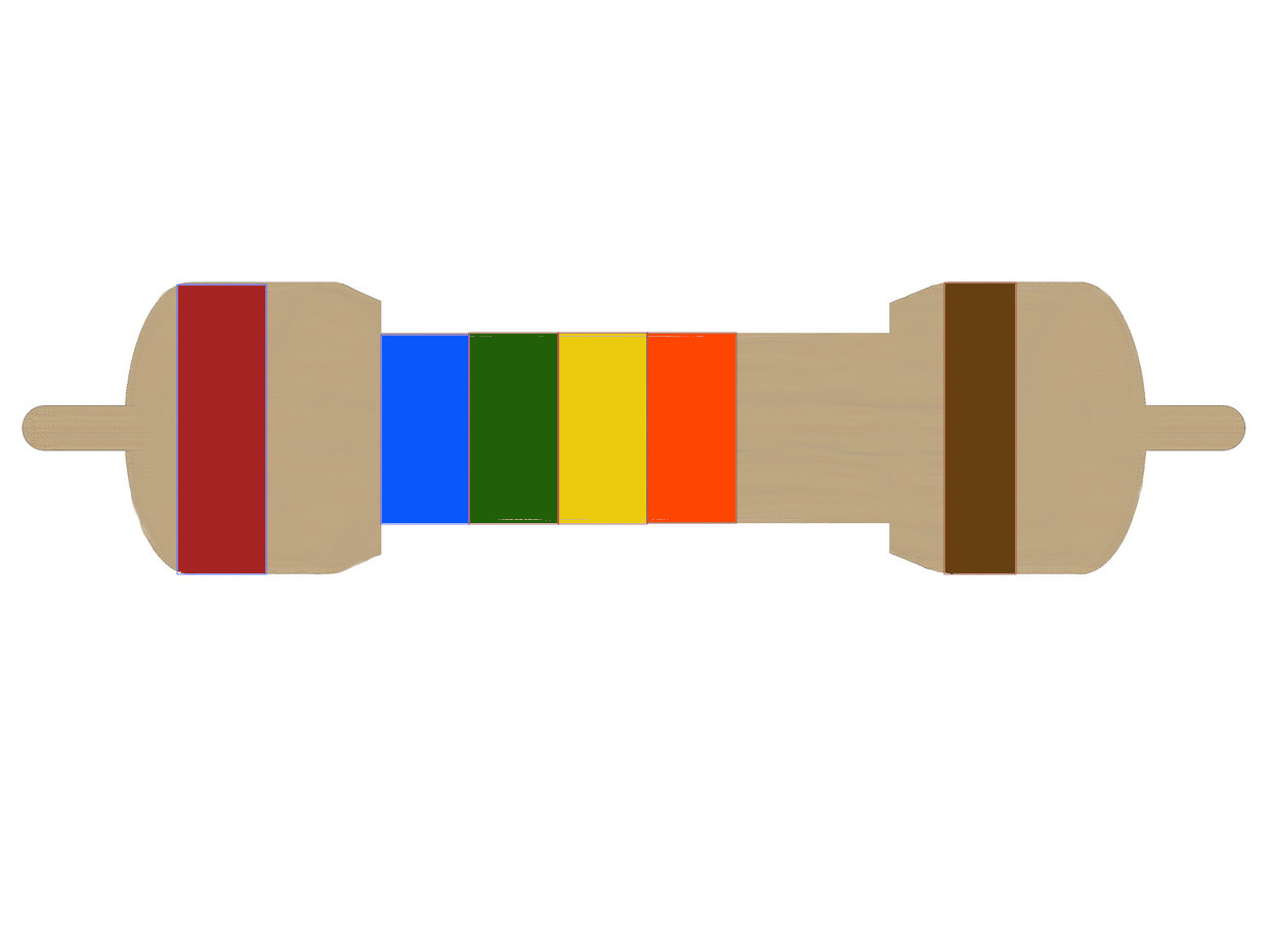 Цветовая маркировка резисторов