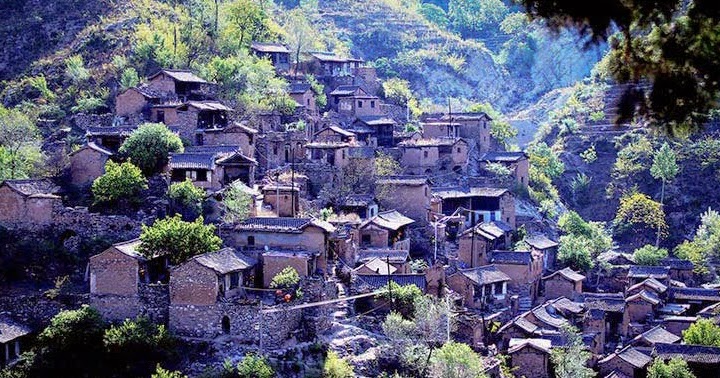 Деревня шанкси китай