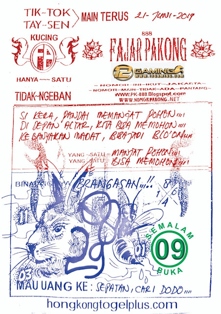 Kode Jbr Malam Hari Ini