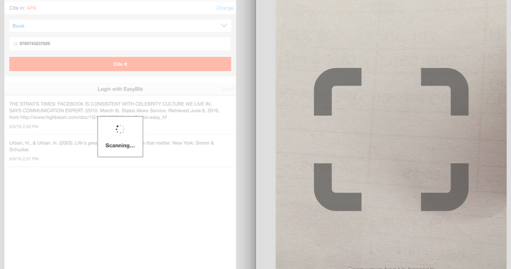 Learning Journey... Citation made easy with EasyBib