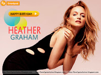 heather graham images, celebrate her 50th [birthday] by her exclusive 'wishes images'