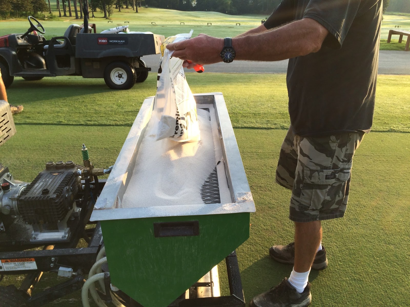 The Bear Trace at Harrison Bay Golf Course Maintenance DryJectSand