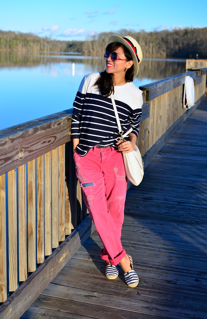 Nautical style outfit