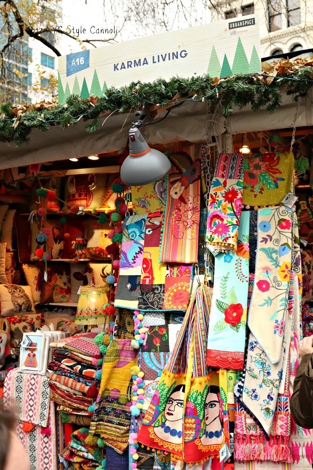 Union Square Holiday Market NYC, Style & a little Cannoli
