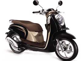 Honda Scoopy FI for rent in Ubud, Bali