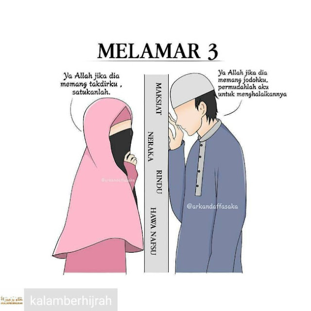 Kartun Muslimah Quotes