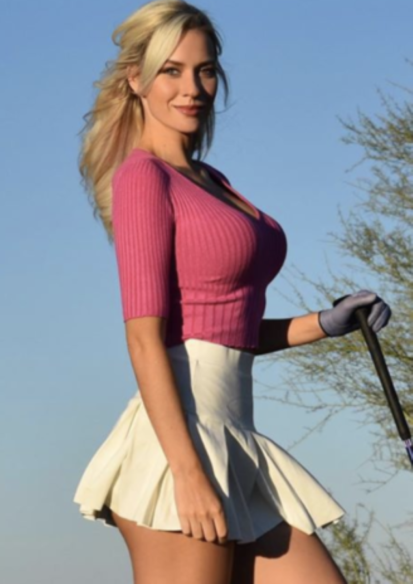 it or not, the lovely Paige Spiranac is a professional golfer. 