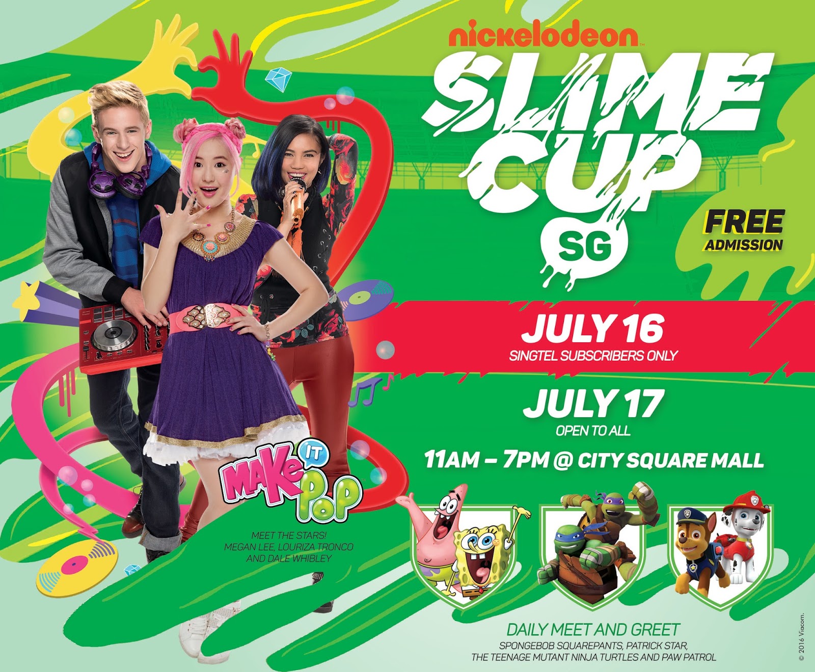 geweer tevredenheid woensdag NickALive!: Rally The Family Troops As Nickelodeon Slime Cup Is Back In  Singapore For The Fourth Time