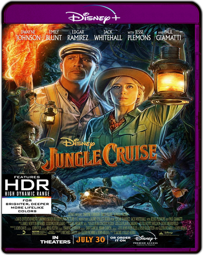 Jungle Cruise (2021) 2160p HDR DSNP WEB-DL Dual Latino-Inglés [Subt. Esp] (Aventuras. Comedia)