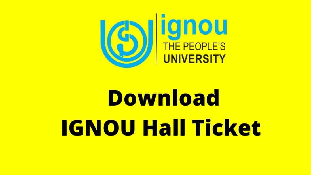 {Download} IGNOU TEE Revised Hall Ticket Feb 2021