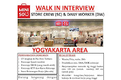 Walk-in Interview Miniso Yogyakarta