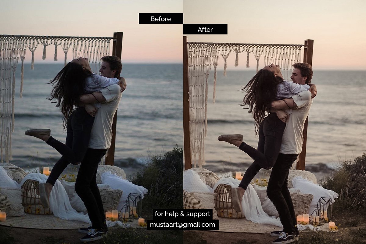 Wedding Lightroom Presets – MustaART - 20 Wedding Preset V.01 (LR)