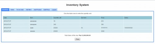 Download Simple Inventory System Using PHP/MySQL - CodersPage