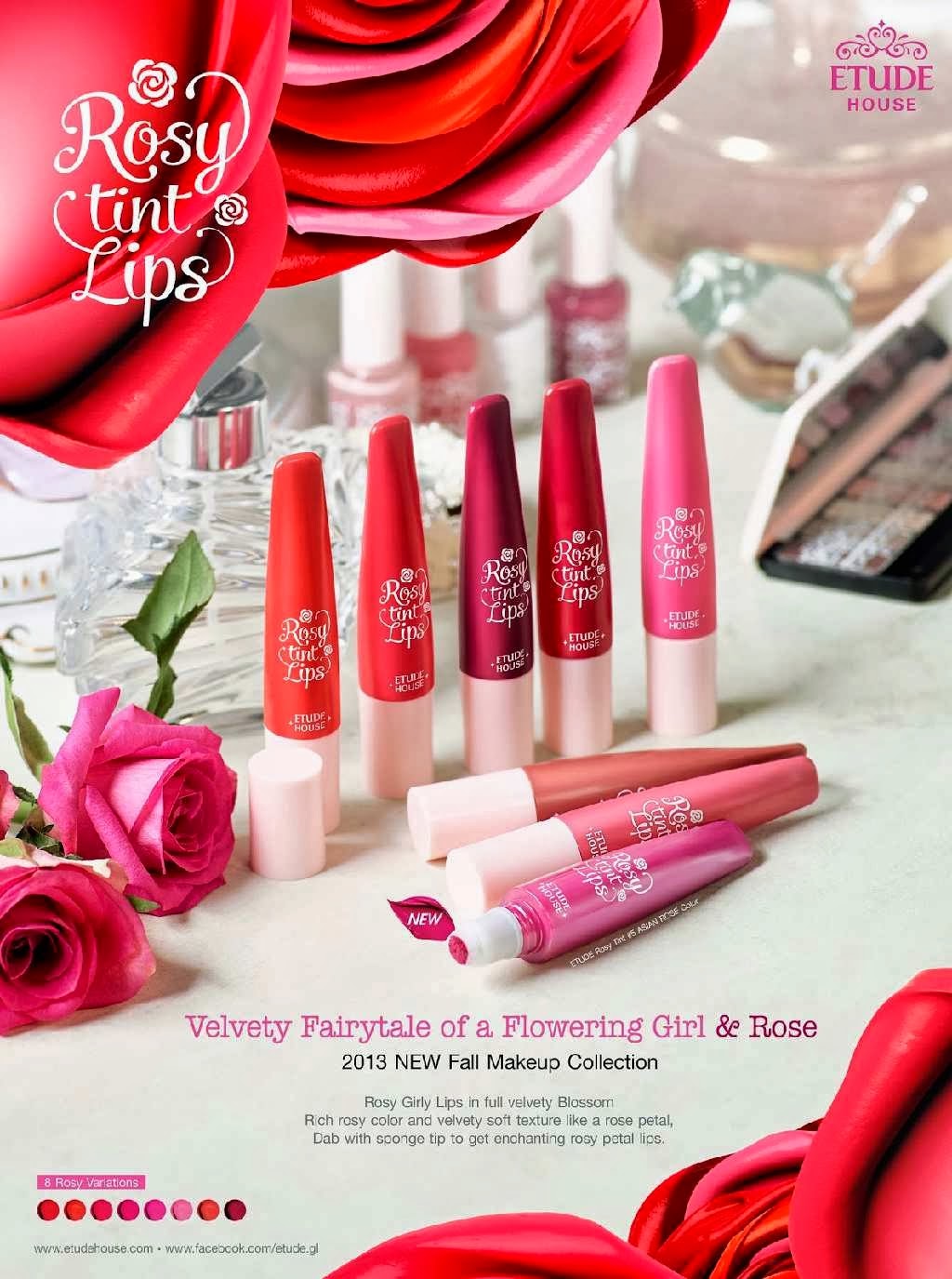 Review Etude House Rosy Lip Tint 5 Baby Peony GIRLSWEETHINGS