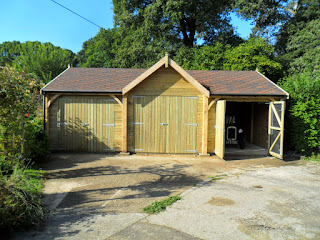 wooden carports uk, wooden garage