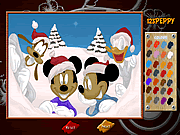Mickey Mouse Family Coloring
