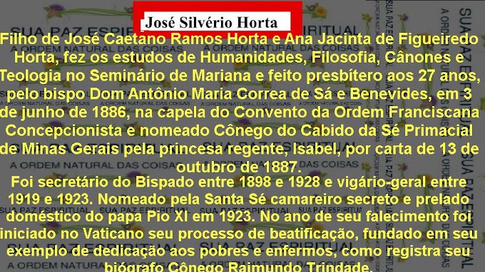 PARNASO DE ALEM TUMULO-Oração,José Silvério Horta