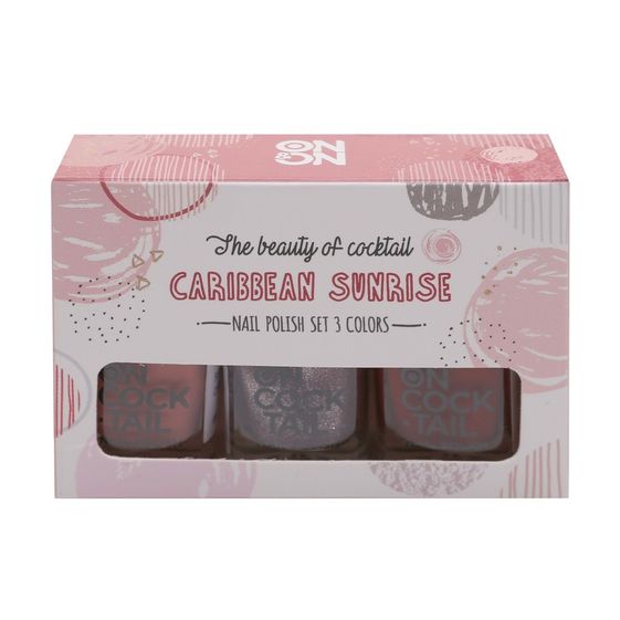 SET SƠN MÓNG 3x6ML CARIBBEAN SUNRISE - ON&ON SET SƠN MÓNG 3x6ML CARIBBEAN SUNRISE - ON&ON