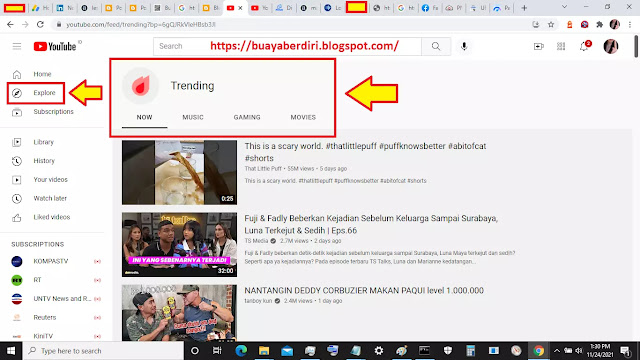 Cara Mendapatkan Trending YouTube Di Indonesia