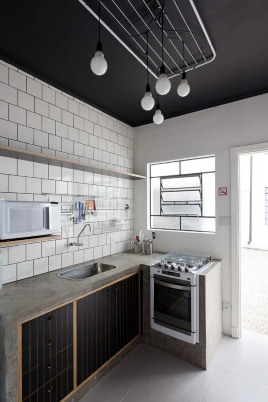 meja dapur cor dengan beton ekspos gambar inspiratif meja dapur cor dengan beton ekspos