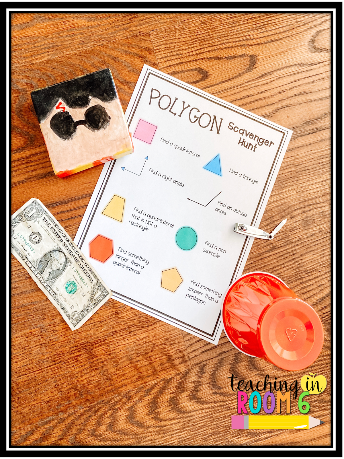 Polygon Scavenger Hunt...on ZOOM! | Teaching in Room 6
