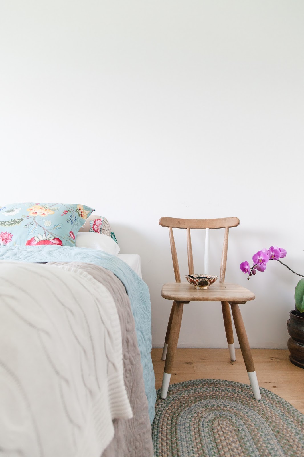 Blumenmuster im Schlafzimmer? Nicht wirklich?! Doch! - WOHNPROJEKT