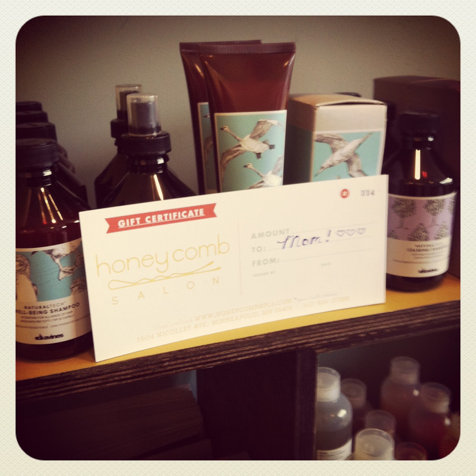 Salon this will make your Mom real happy