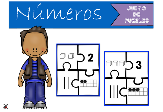 Rompecabezas Con NÃºmeros Del Al 10 Rompecabezas Con Numeros Del - Main Image