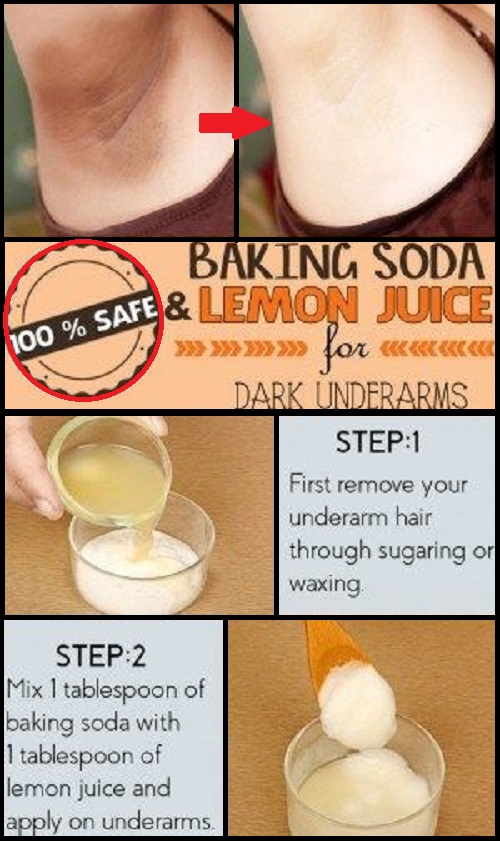 How to Lighten Dark Underarms Fast with 2 Natural Ingredients Healthy Lifestyle