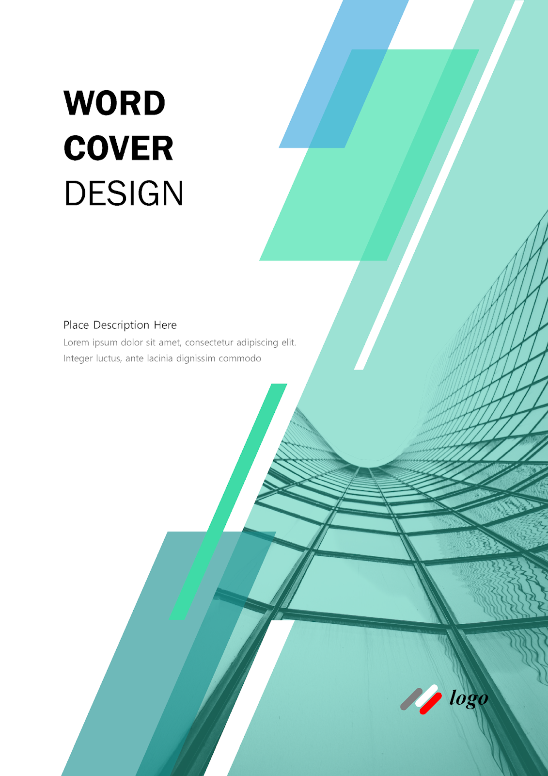 Cover Page Download Template For Ms Word Buildings Cover Page In