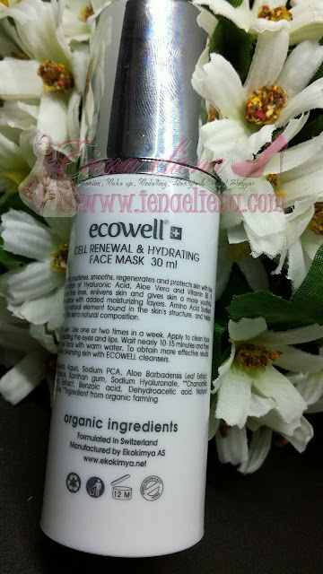 ECOWELL ORGANIC SKINCARE | Cell Renewal & Hydrating Face Mask