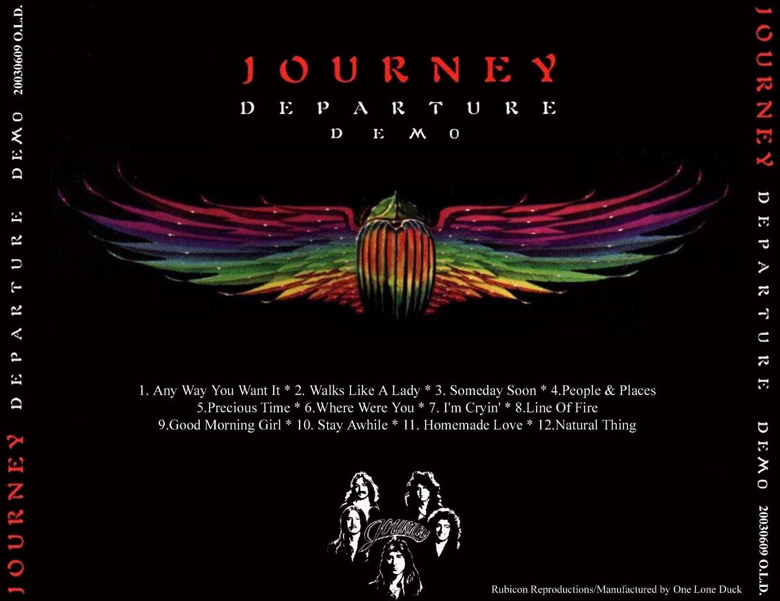 journey cover band departure