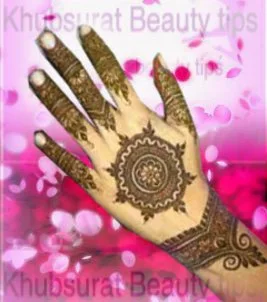 mehndi designs gol tiki
