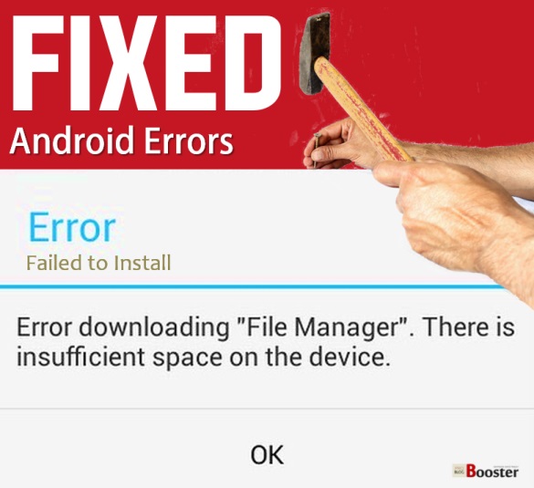 [FIXED] “Error Downloading...Insufficient Space on the Device” Error