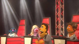 The Voice, Three celebrity judges, Sesame Street Episode 4313 The Very End of X season 43