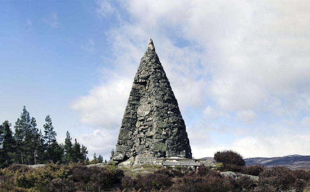 The “Purchase Cairn”.