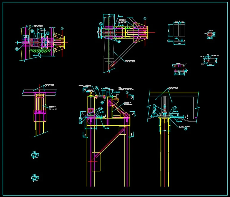 Overhead Bridge Crane [DWG]