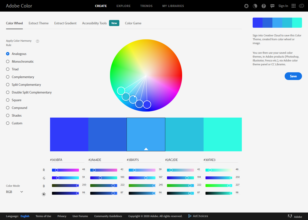 أفضل 20 موقع خاص بإختيار الألوان Color Tools For Designers مدرسة المصممين