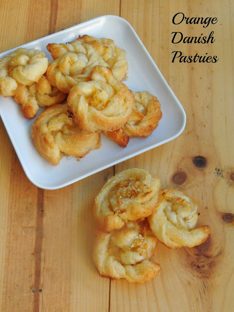 Orange Danish Pastries