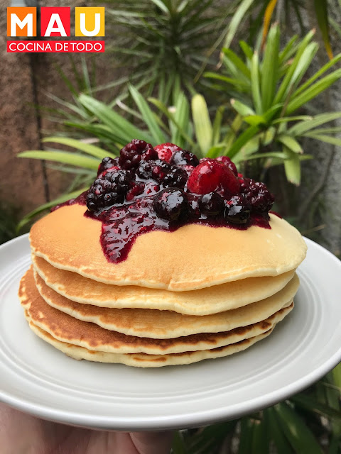 mau cocina de todo hot cakes tradicionales normales caseros receta