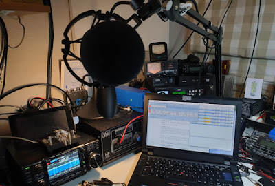 Mikrofoni käytössä IC-7300 kanssa