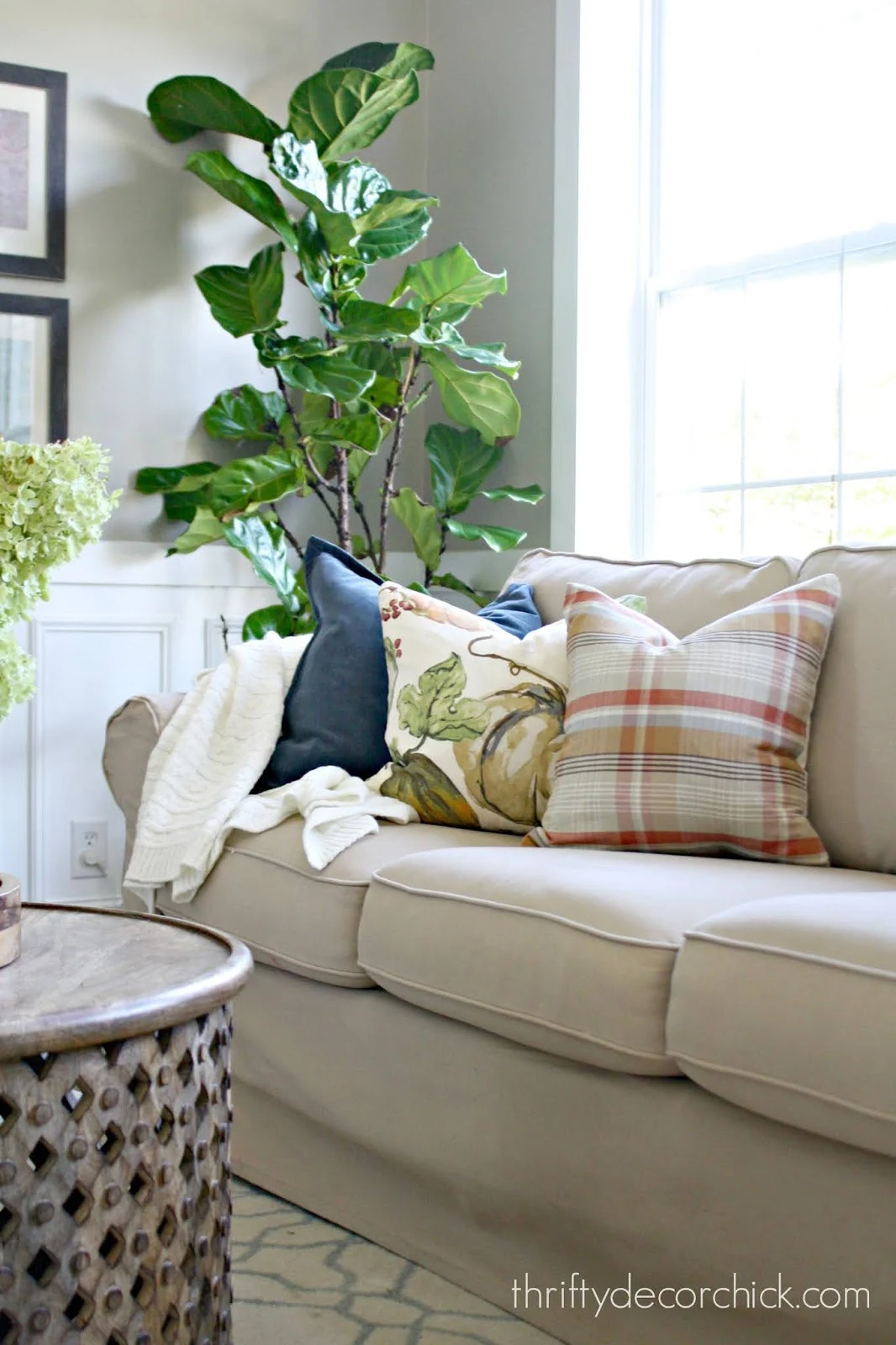 How to Keep Couch Cushions From Sliding, Thrifty Decor Chick