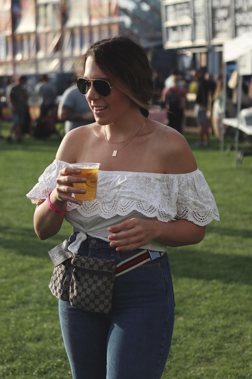 summer festival outfit ribfest langley blogger levi's ribcage