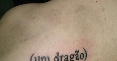 Tatuagem: adeus caveiras e dragões - Agora é Dante e Shakespeare