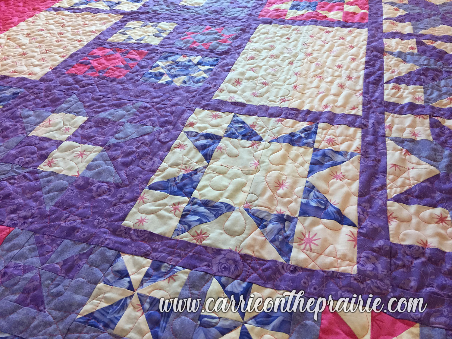 Carrie On The Prairie Battingfree Quilt