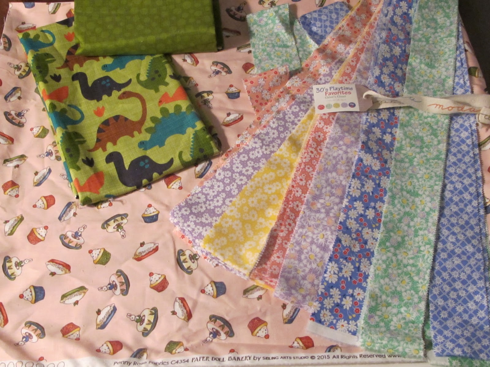 Seven Lovely Things Fabric First My Jellyroll and a New Fabric Store!