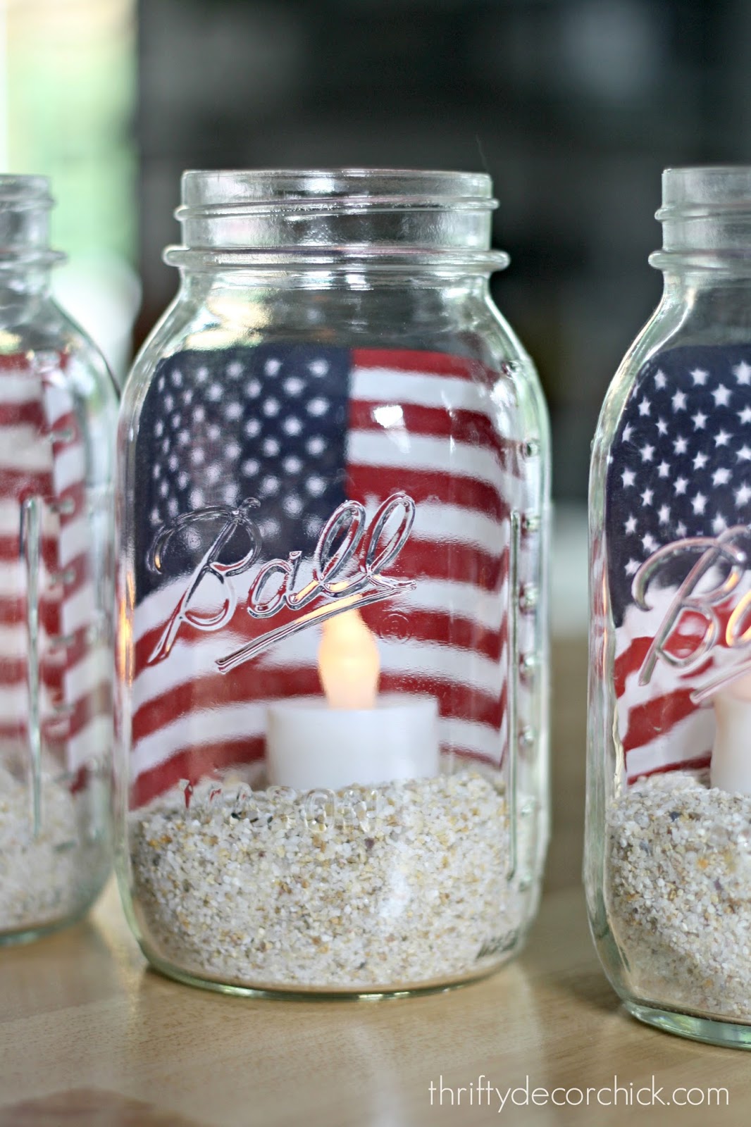 Fourth of July candle ideas