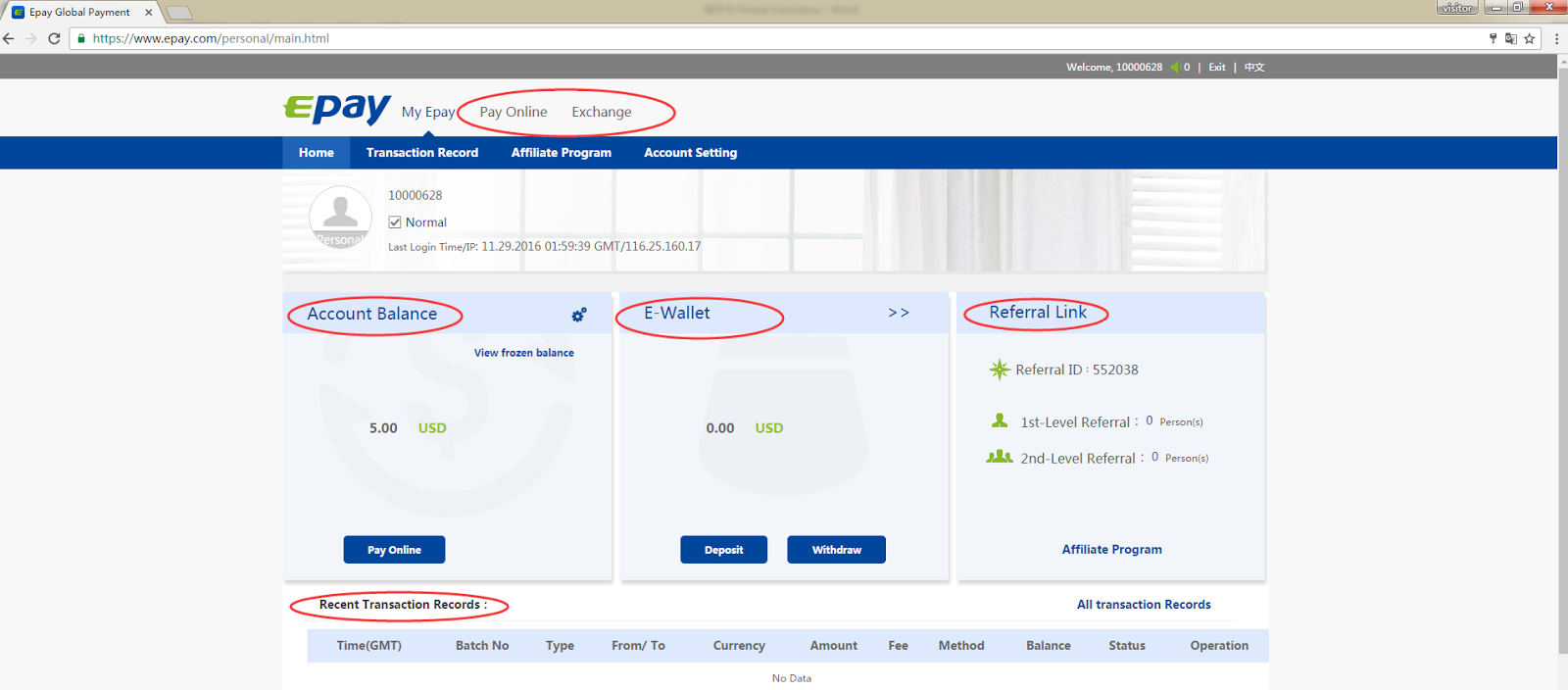 Free to buy AdvCash USD with Wire Transfer How to use Epay