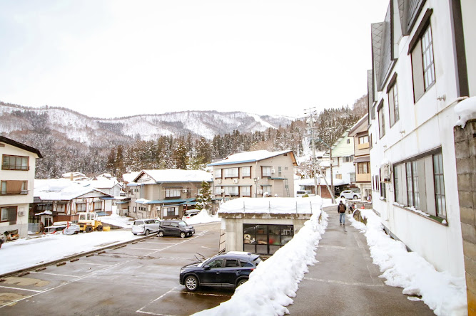 Nozawaonsen Village Nagano Japan